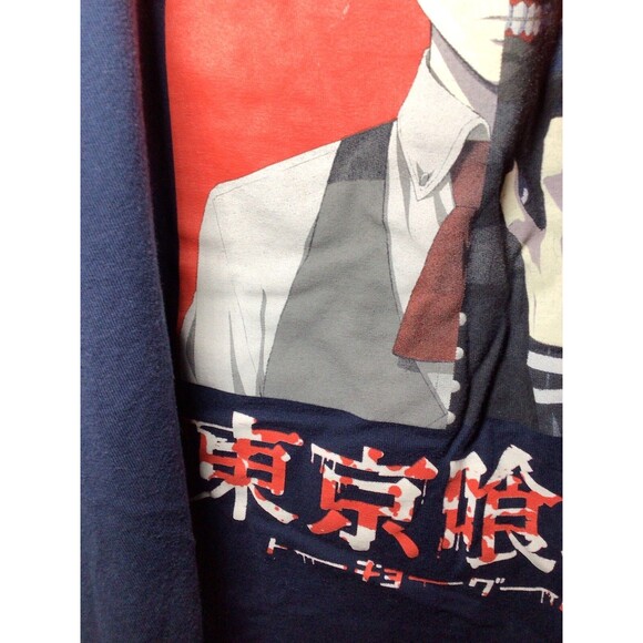 TOKYO GHOUL Funimation Navy Blue T-Shirt Men's Size 2XL 50/52 - Picture 9 of 16